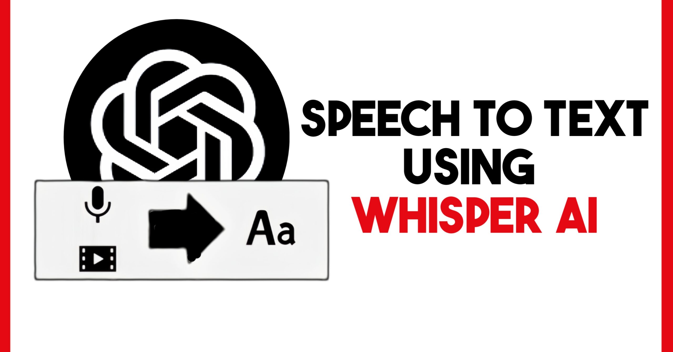 speech to text using whisper ai